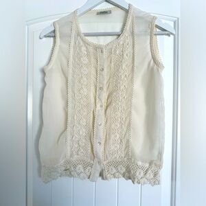 Ivory top ,Size S